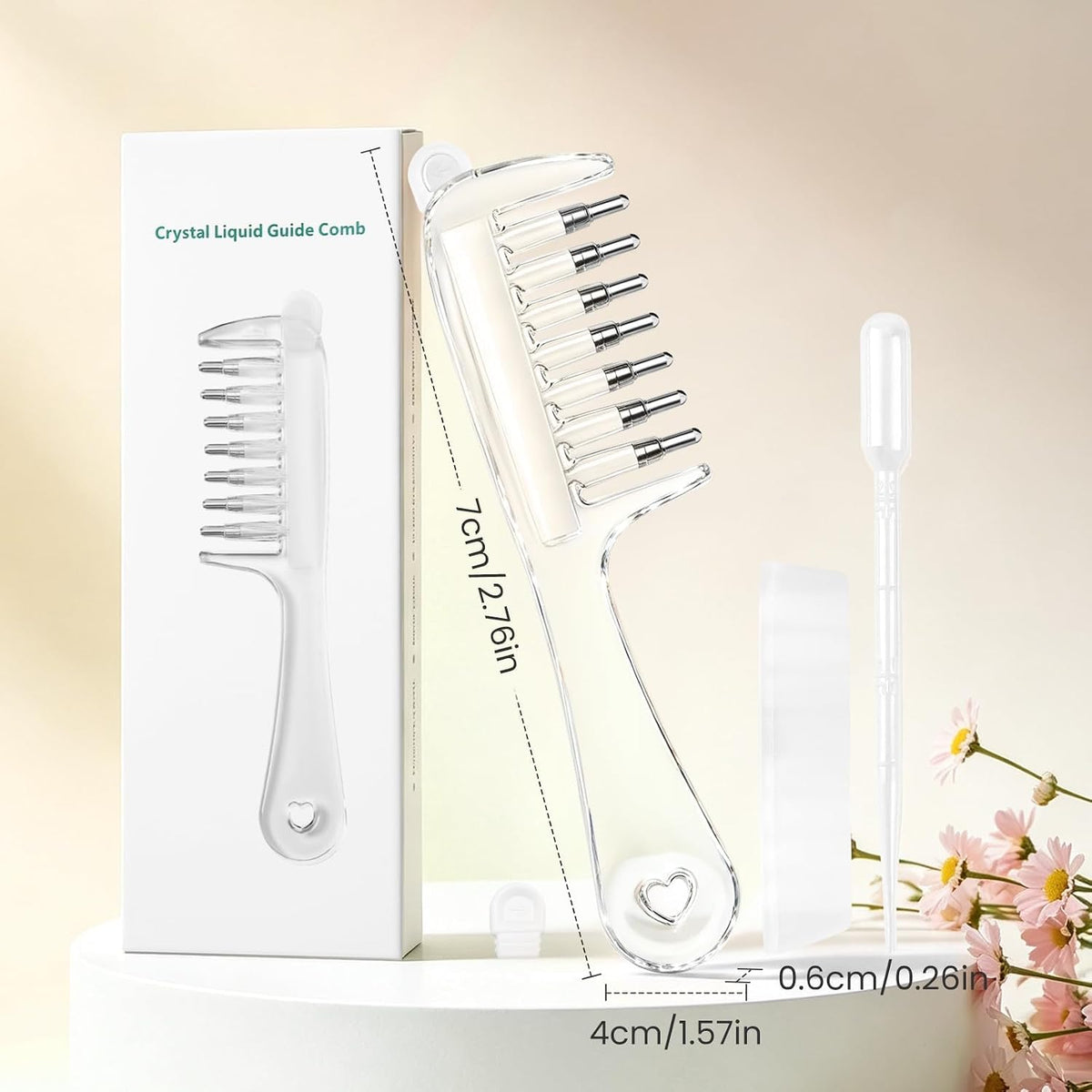 Scalp Oil Applicator Comb / Hair Oil Applicator Comb