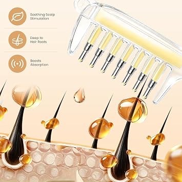 Scalp Oil Applicator Comb / Hair Oil Applicator Comb
