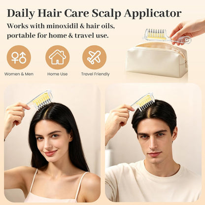 Scalp Oil Applicator Comb / Hair Oil Applicator Comb