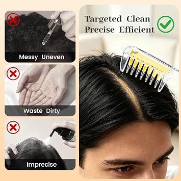 Scalp Oil Applicator Comb / Hair Oil Applicator Comb